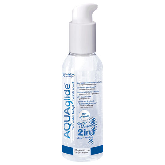 AquaGlide Original 2-i-1 Massage- och glidmedel 125ml