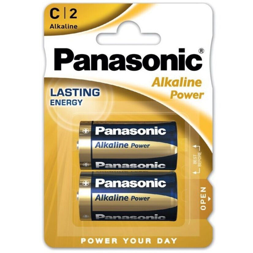 Panasonic Bronze LR14 C-batterier 2-pack