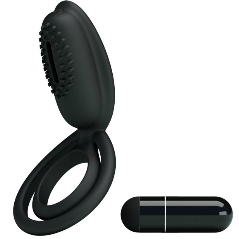 Vibrerande penisring med klitoristimulator