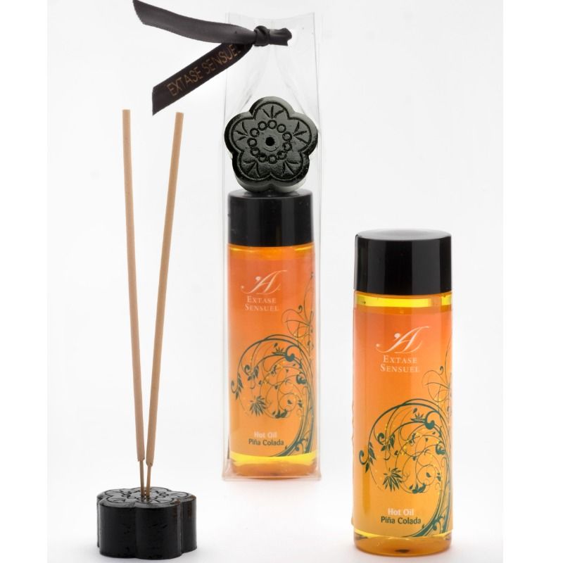 Extase Sensual - Värmande Massageolja Piña Colada 100 ml