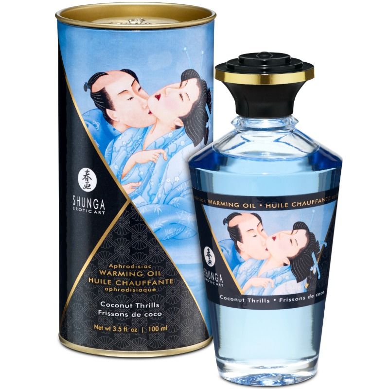 Shunga Massage Oil Kokos – Värmande Massage Olja 100 ml