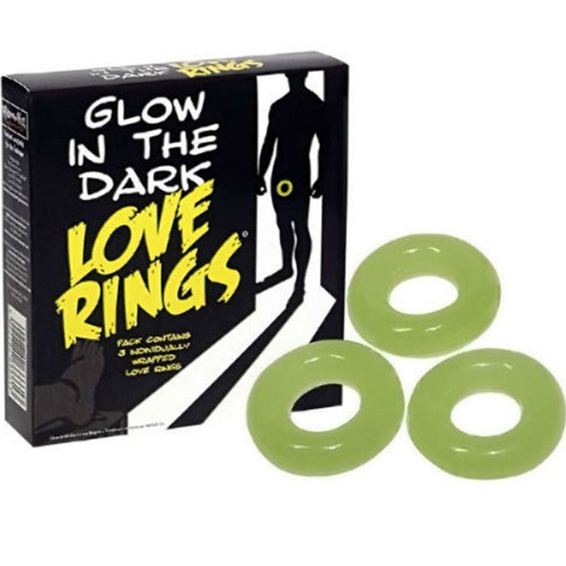 Spencer & Fleetwood – Pack 3 fluorescerande penisringar