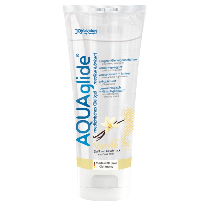 Aquaglide Vanilj – Vattenbased Glidmedel 100 ml