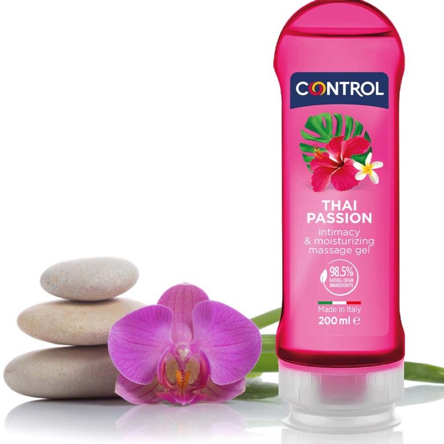 Control Thai Passion – Massagegel 2-i-1, 200 ml