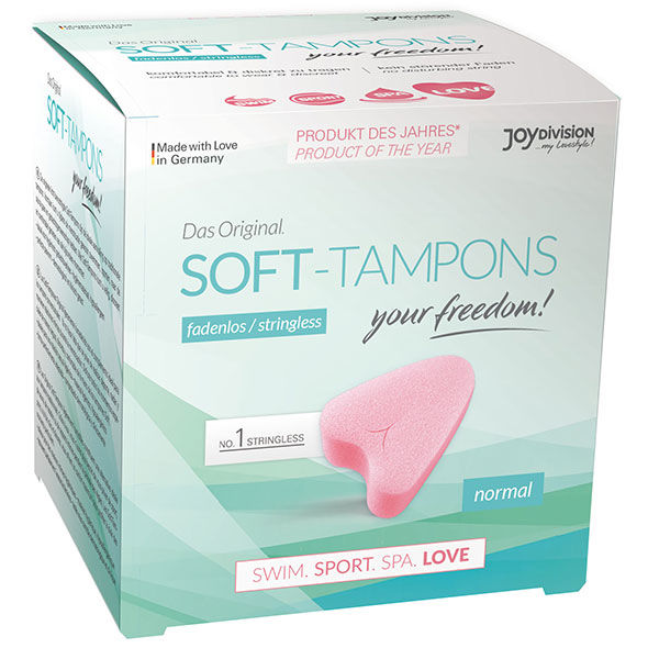 Soft-Tampons Original – 3-pack diskreta tampong