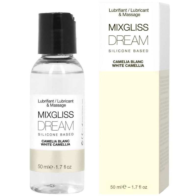 Mixgliss Dream White Camelia – Silikonbaserat Glidsmedel 50 ml