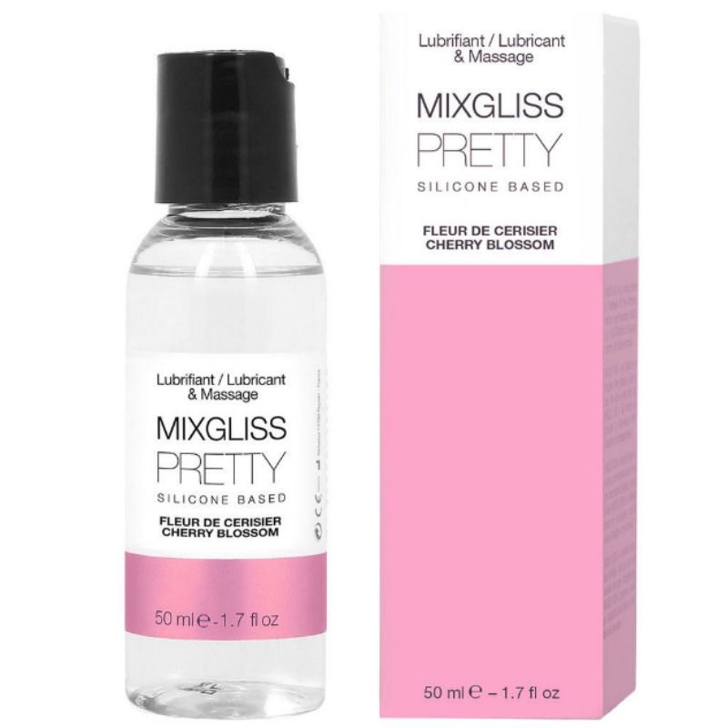 Mixgliss Pretty Silikonbaserat Glid Körsbärsblom 50 ml