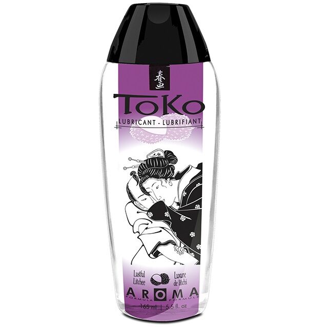 Shunga Toko Aroma Vätskeglider Litchi – Smakbar och Lutsbar