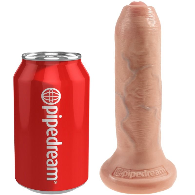 King Cock Realistisk Dildo Omskuren 15 cm