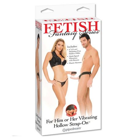 Vibrerande strapless dildo med sele och fjärrkontroll