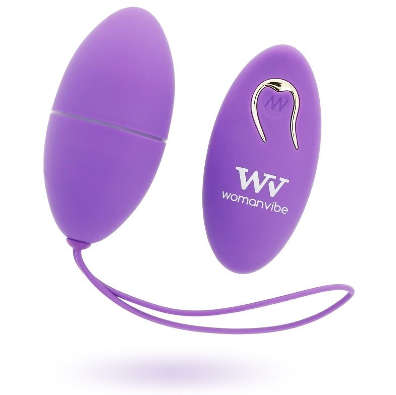 Womanvibe Alsan – Vibrerande fjärrcontrollerad ägg i silikon