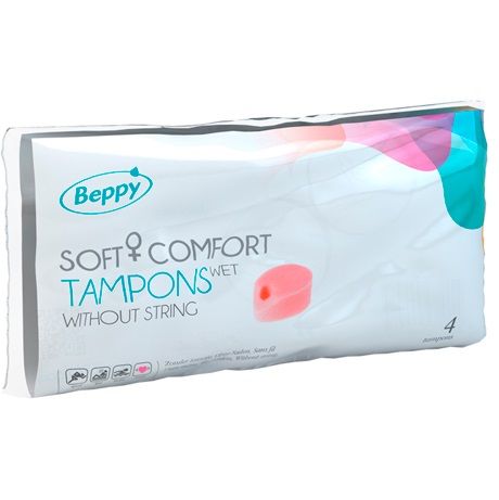 Beppy Soft Comfort Tamponer Våt 4-pack