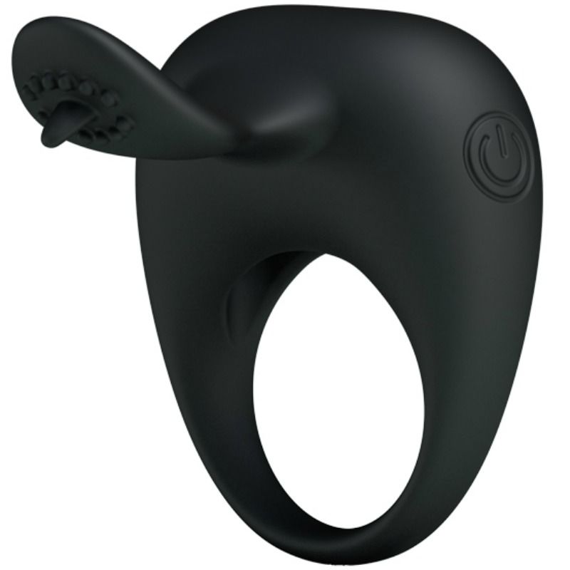Vibrerande Penisring med Tungstimulator