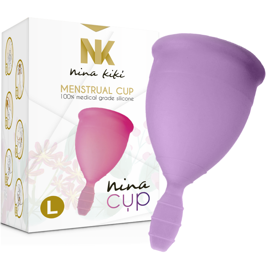 NINA KIKÍ Menskopp Lila – Storlek L