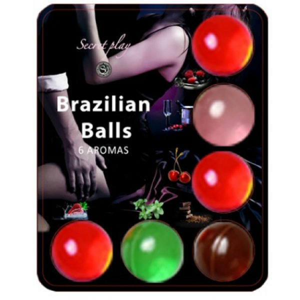 Värmande Braxilianska Bollar – Sexiga Arombollar 6-pack