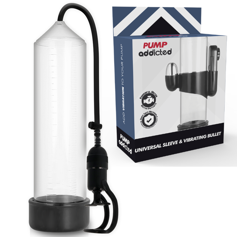 Pump Addicted RX5 – Transparent Vibrerande Penispump