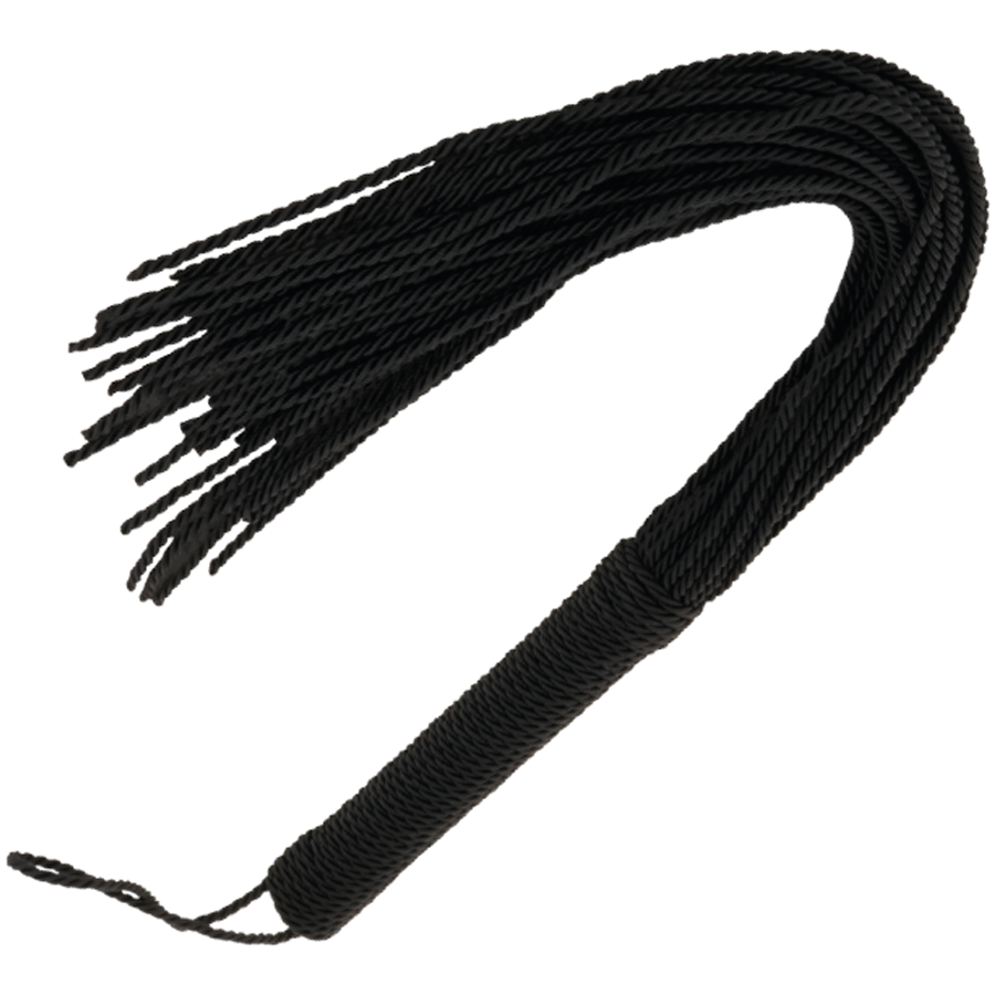 Darkness - Svart Bondage Piska 50cm