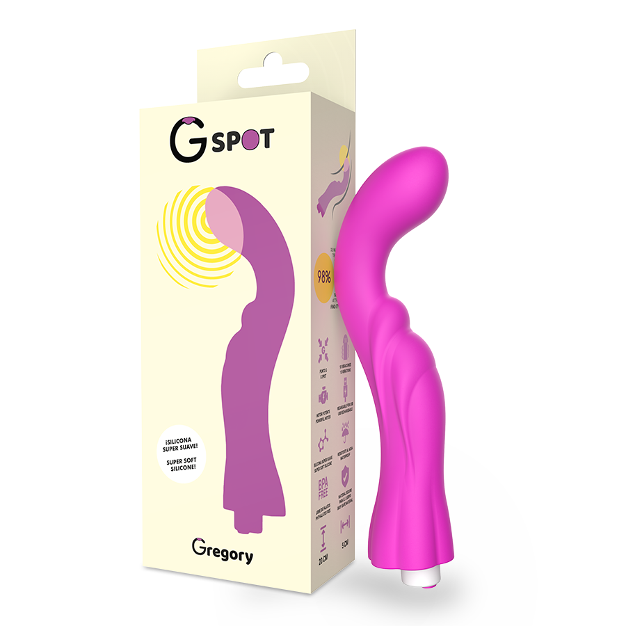 Gregory – G-punkt vibrator i lila