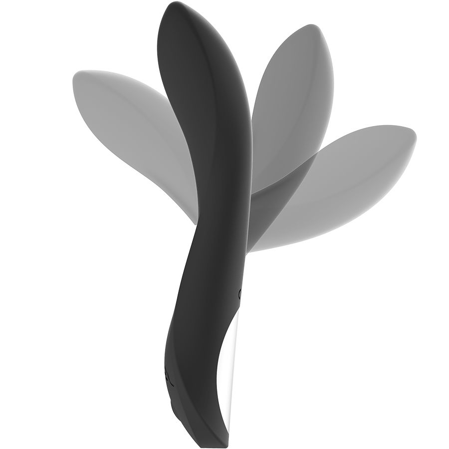 Kean vibrator med touchkontroll – svart och silver