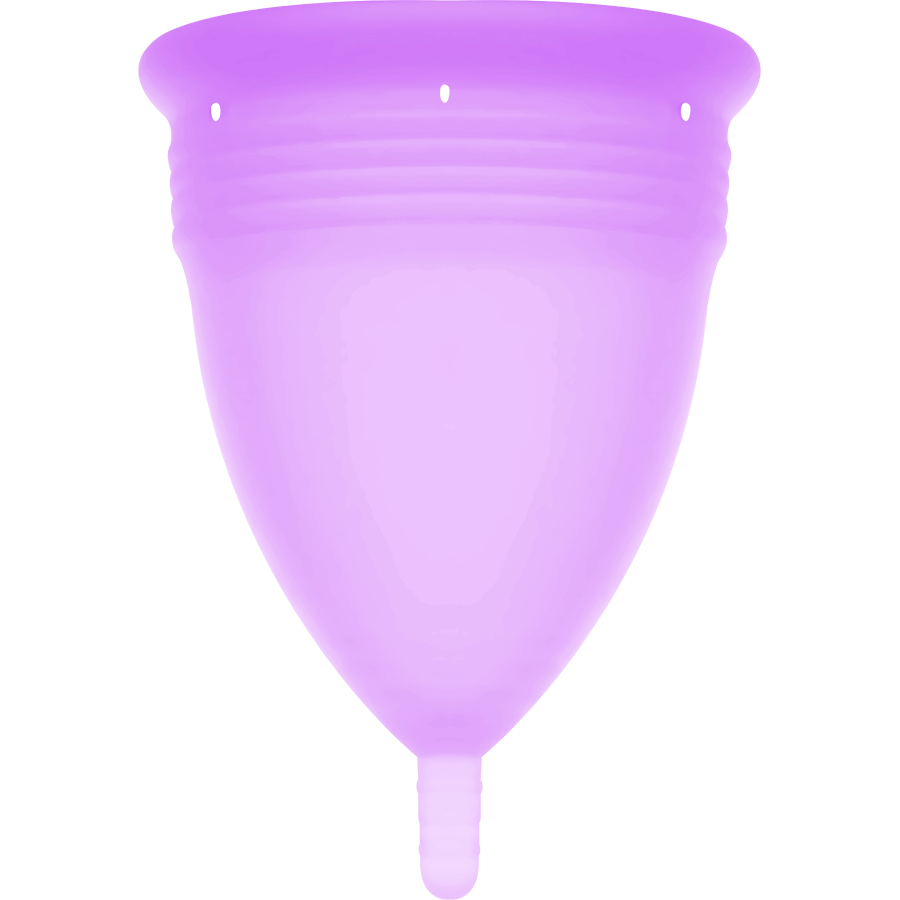 Menskopp i silikon Sterlcup storlek S – Violet