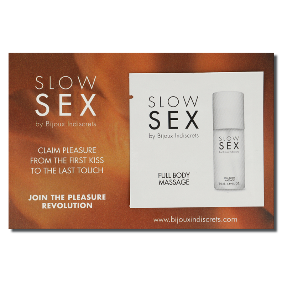 Bijoux Slow Sex Massagegel för Hela Kroppen