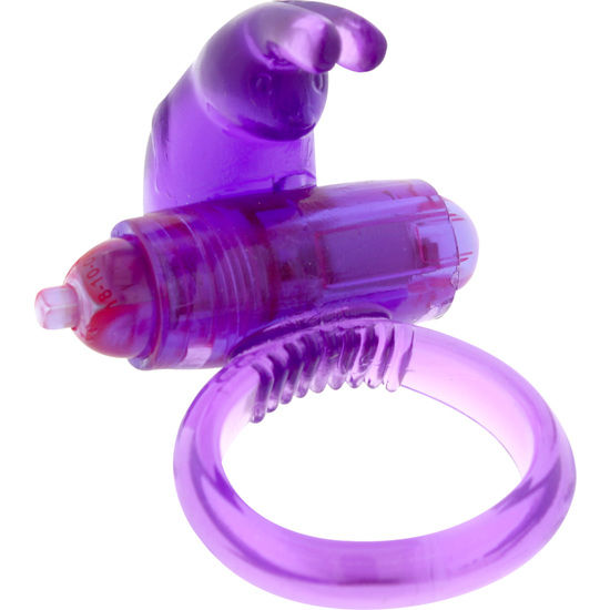 Lilac vibrerande penisring i silikon