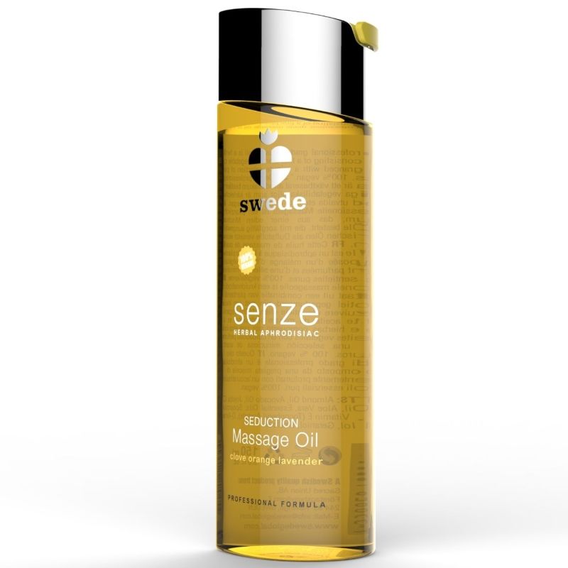 SWEDE Herbal Aphrodisiac Massageolja Seduction 150 ml