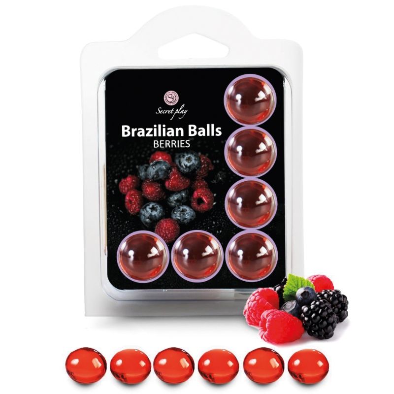Brasilianska bollor med skogsbäromas – 6-pack