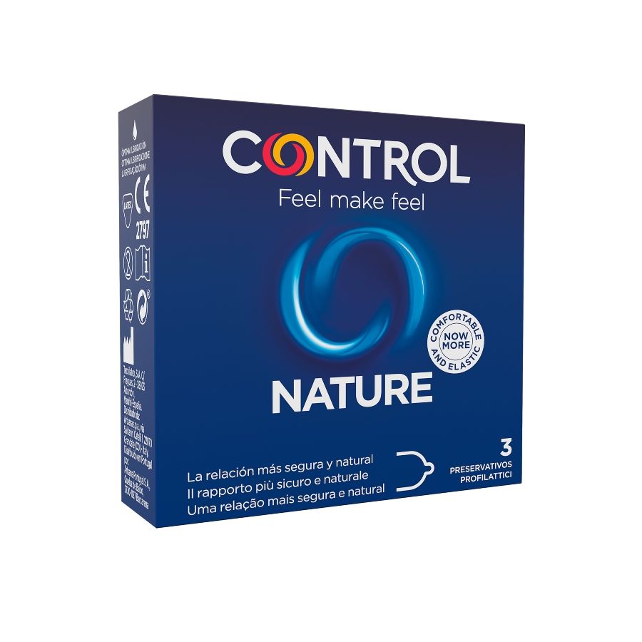 Control Adapta Nature Kondomer 3-pack