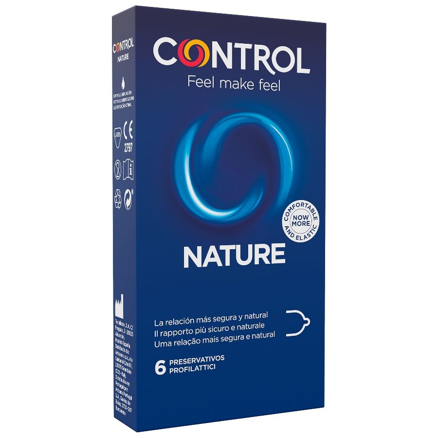 Control Adapta Nature Kondomer 6 st