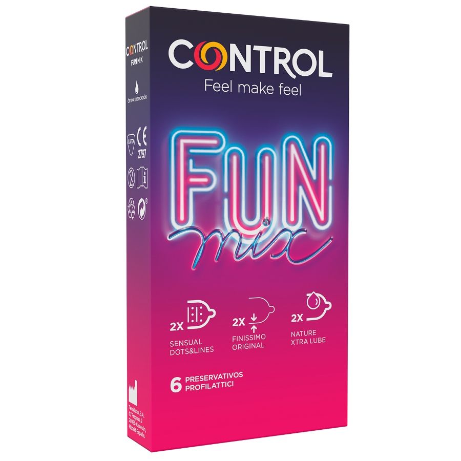 Control Feel Fun Mix 6-pack kondomer
