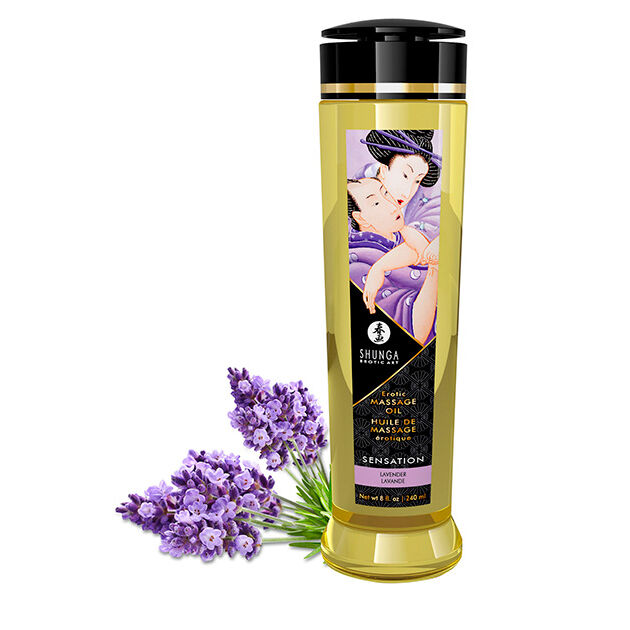Shunga Sensation – Erotisk massageolja 240 ml