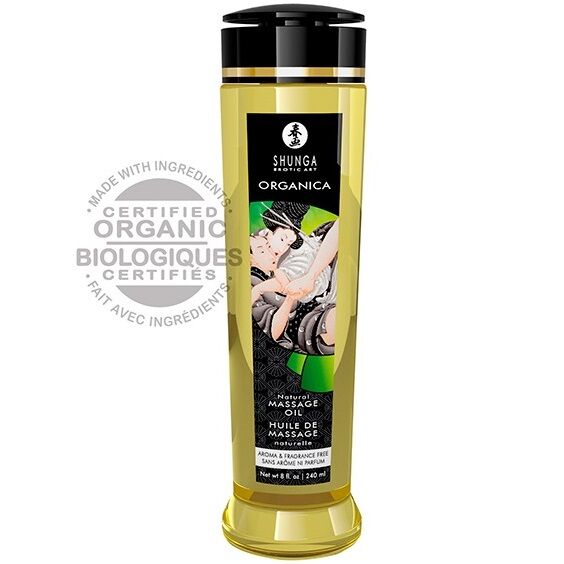 Shunga naturlig massageolja 240 ml