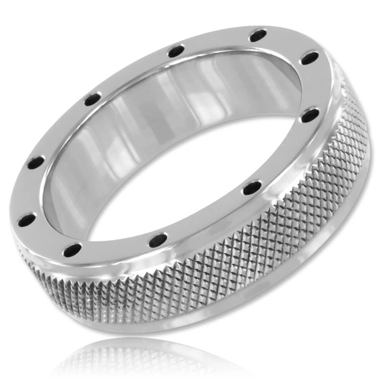 Metallring för penis och testiklar 55mm
