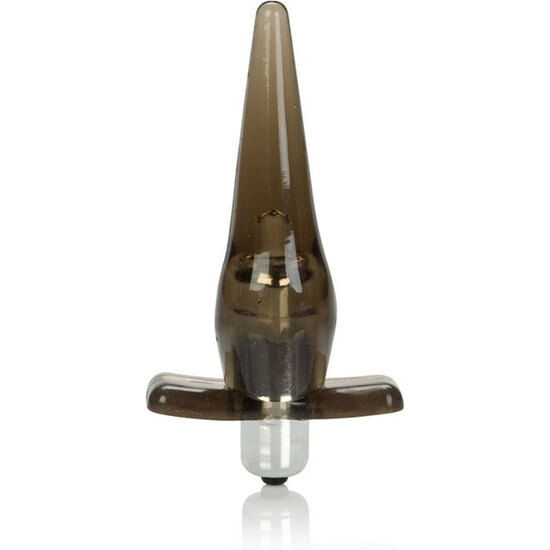 Mini Vibro Tease – vibrerande analplugg i svart
