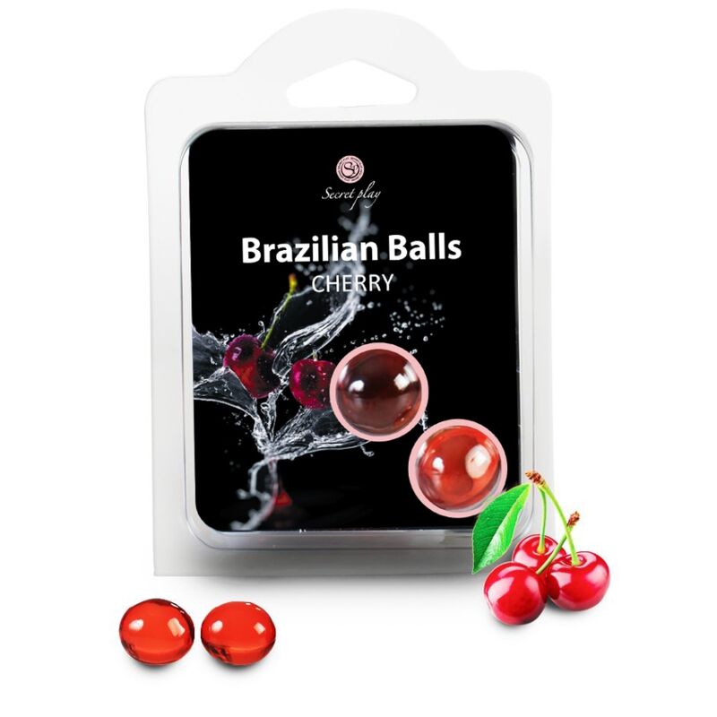 Brasilianska Bollar Cherry – Massageolja med körsbärsarom