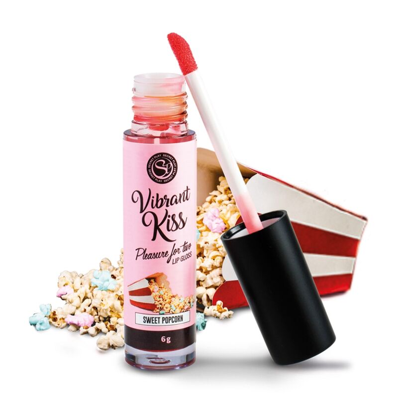 Vibrerande läppglans – Sweet Popcorn