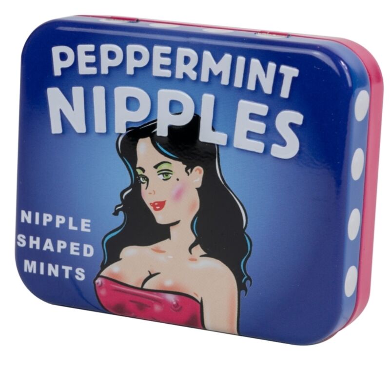 Sockerfria mintkarameller med nippelform