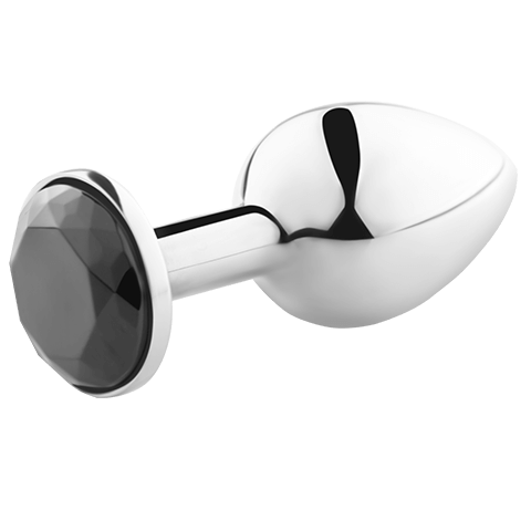 Anal Plug i Svart Metall – S