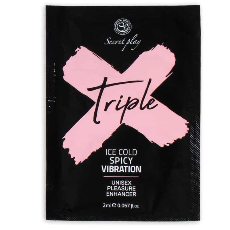 Triple X Stimuleringsgel – Intensiv Lustgel med Kallkänsla och Värme