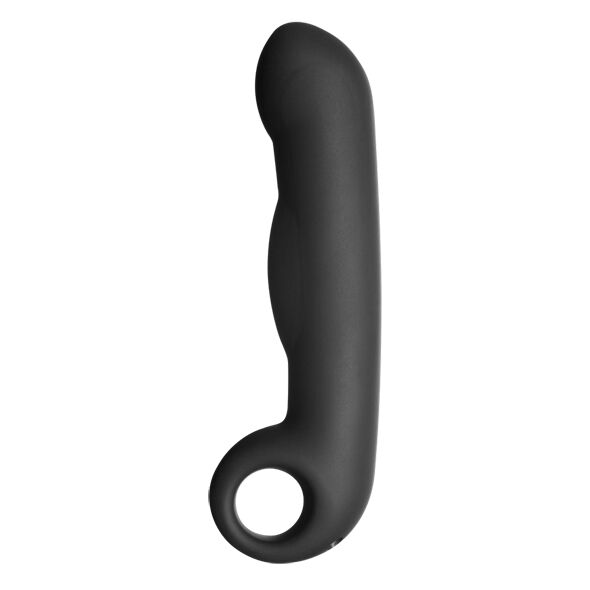 Ovid – Elektrisk Silikon Dildo i Svart
