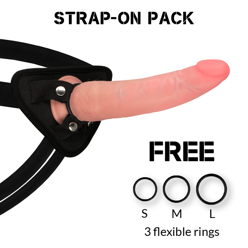 Rock Army Harness + Crusader Dildo 21,5 cm