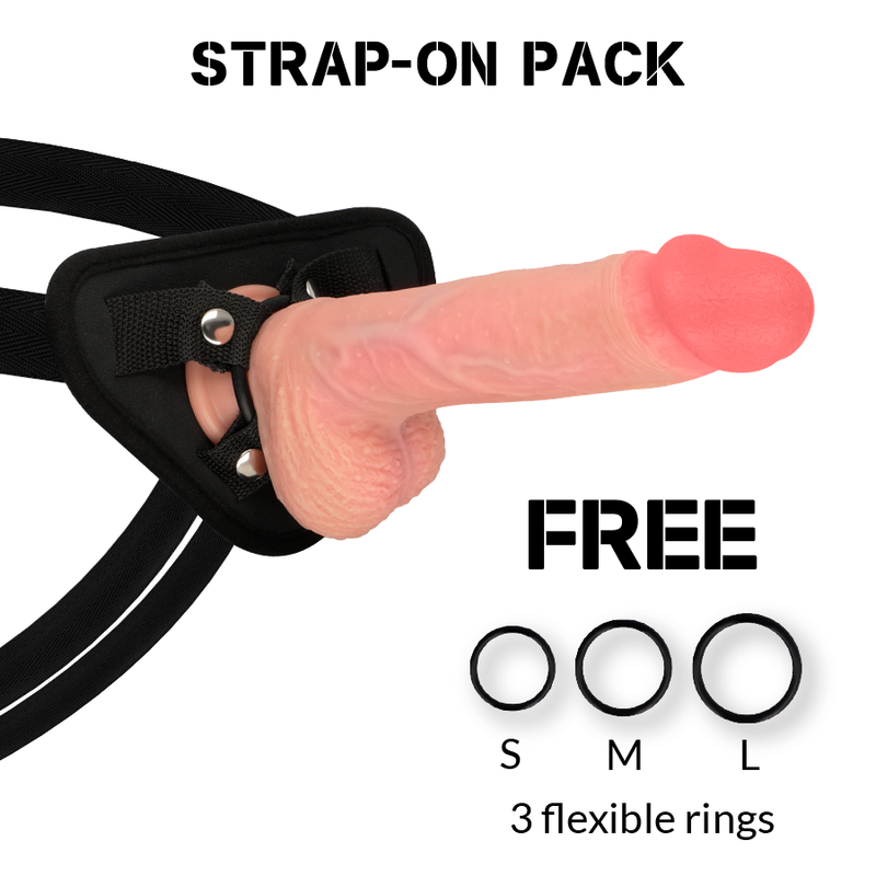 RockArmy Spitfire Realistisk Dildo 21 cm med Slip