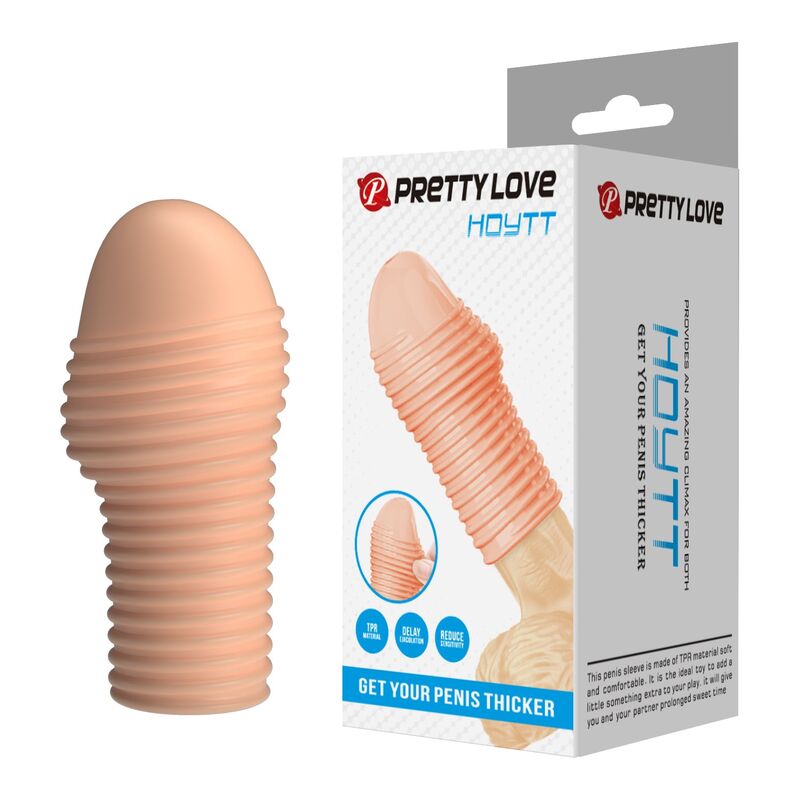Penissleeve – Tjockare Penis i Naturlig Färg