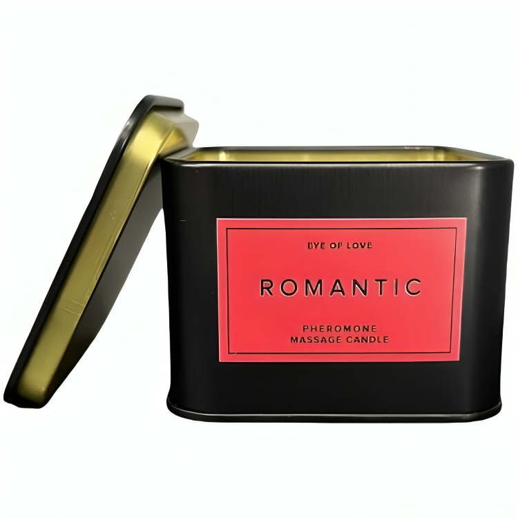Romantiskt massageoljeljus för män 150 ml