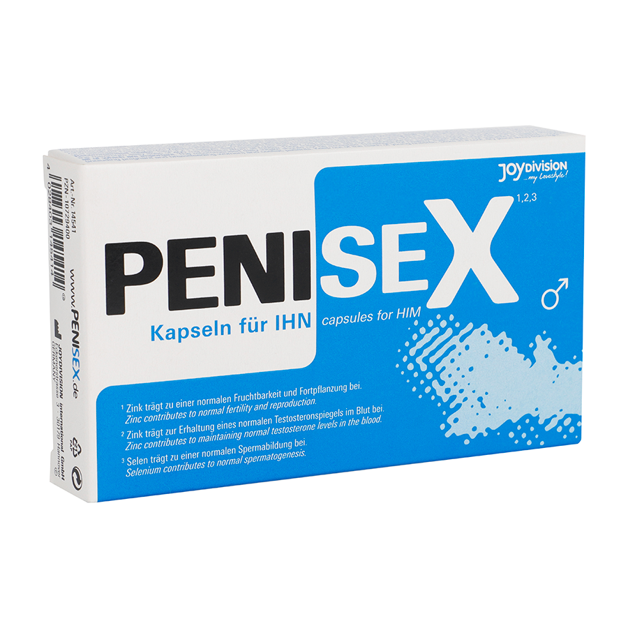 Penisex stimulerande kapslar för män – 40 enheter