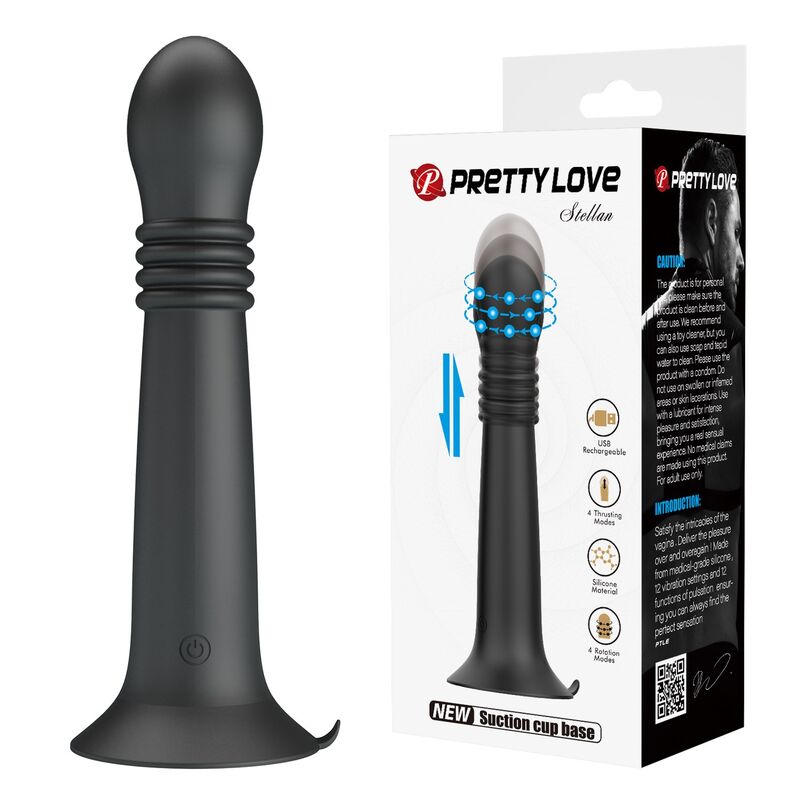 Stella – USB-laddningsbar roterande och stötande massör