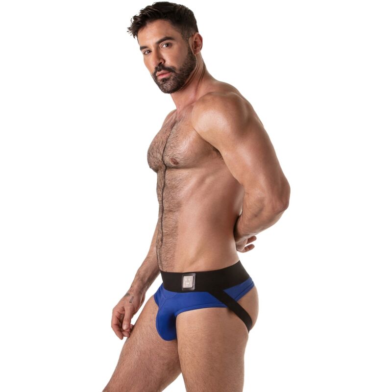Jockstrap med Brett Midjeband Blå S