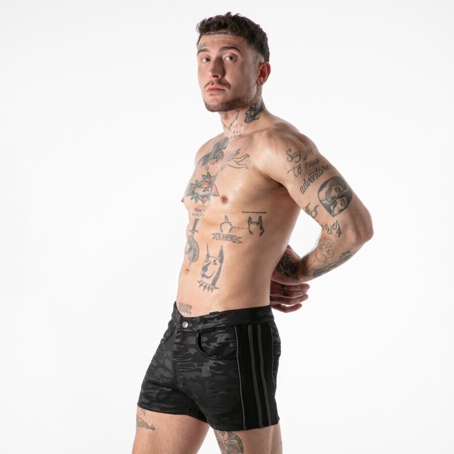 Militärshorts med Full Access – Svart L