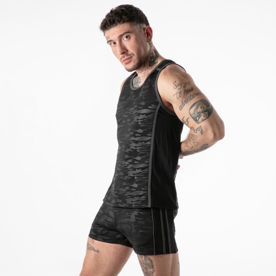 Locker Gear Military Tanktop Svart XL